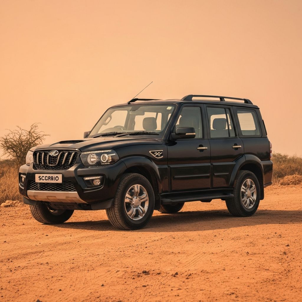 Mahindra Scorpio - SUV Taxi available for hire in Haldwani