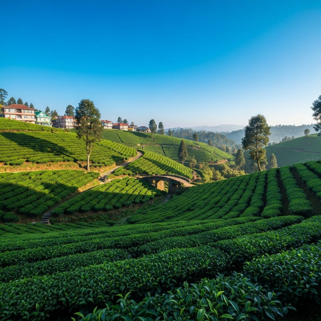 Tea Gardens in Chaukori