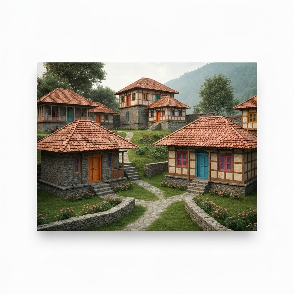 Local Villages near Chaukori